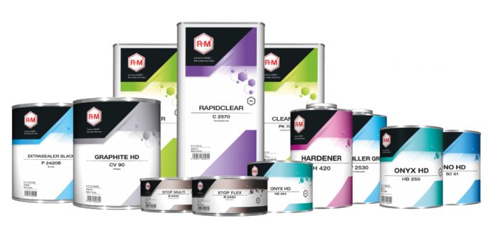 Các Giải Pháp Đổi Mới Của BASF Cho Việc Sửa Chữa Sơn Ô Tô Tại SEMA 2022 Một số sản phẩm sơn R-M nổi bật