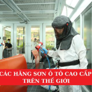 Các Hãng Sơn Ô Tô Cao Cấp Trên Thế Giới