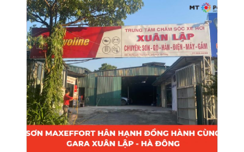 Tin tức Sơn Max Effort Hân Hạnh Đồng Hành Cùng Gara Xuân Lập Tại Hà Đông, Hà Nội