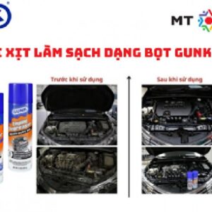 Giảm giá sốc: Chai xịt làm sạch dạng bọt GUNK FEB1 chỉ 70K