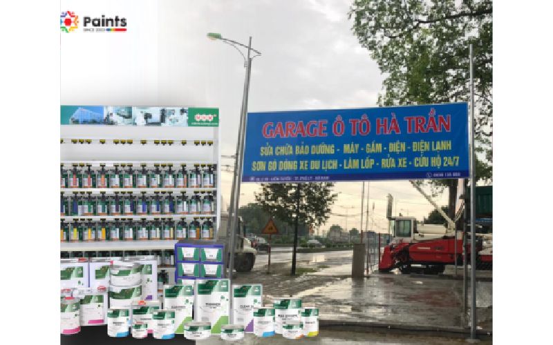 Tin tức Sơn MaxEffort Hân Hạnh Đồng Hành Cùng Gara Hà Trần Tại Hà Nam