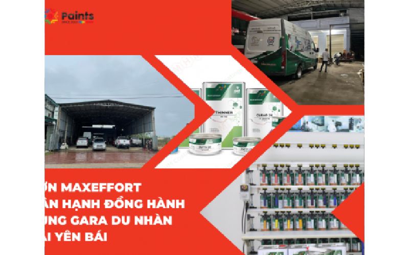 Tin tức Sơn Maxeffort Hân Hạnh Đồng Hành Cùng Gara Du Nhàn Tại Yên Bái