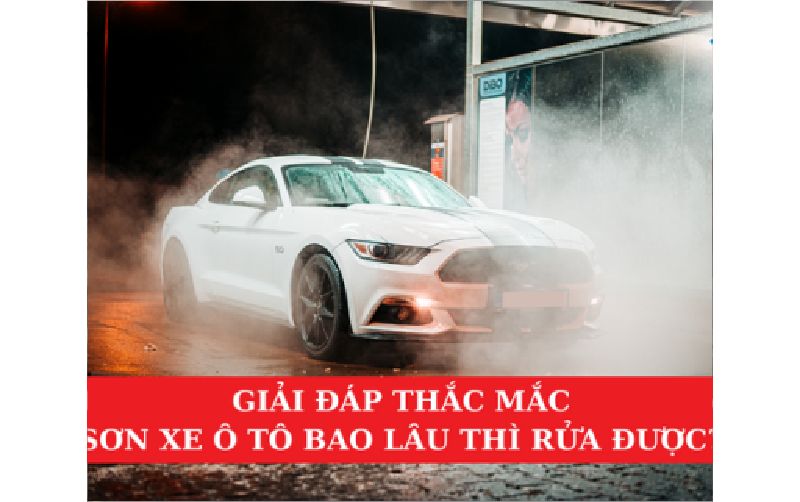 Tin tức Giải Đáp Thắc Mắc Sơn Xe Bao Lâu Thì Rửa Được?