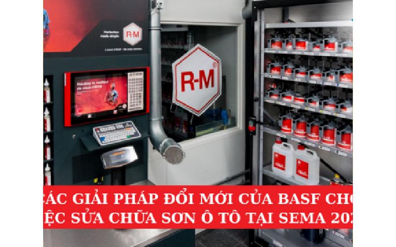 Các Giải Pháp Đổi Mới Của BASF Cho Việc Sửa Chữa Sơn Ô Tô Tại SEMA 2022