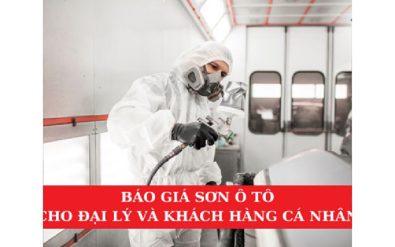 Báo Giá Sơn Ô Tô Cho Đại Lý Và Khách Hàng Cá Nhân
