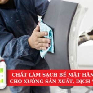 Chất Làm Sạch Bề Mặt Hãng R-M Cho Xưởng Sản Xuất, Dịch Vụ Sơn