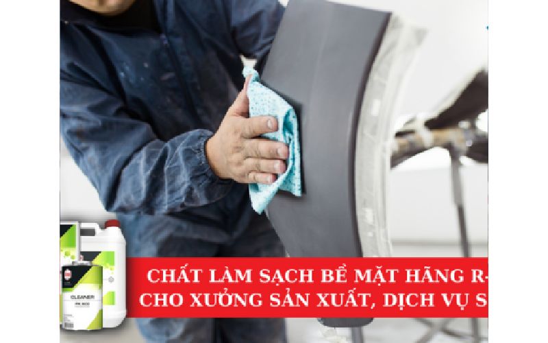 Chất Làm Sạch Bề Mặt Hãng R-M Cho Xưởng Sản Xuất, Dịch Vụ Sơn