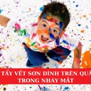 Cách Tẩy Vết Sơn Dính Trên Quần Áo Trong Nháy Mắt