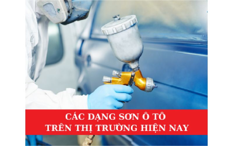 Các Dạng Sơn Ô Tô Trên Thị Trường Hiện Nay