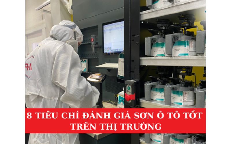 8 Tiêu Chí Đánh Giá Sơn Ô Tô Tốt Trên Thị Trường