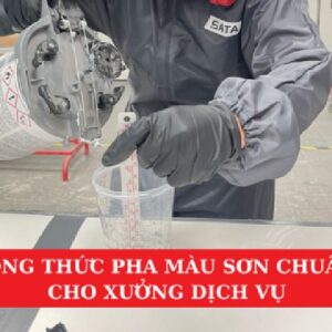 Công Thức Pha Màu Sơn Ô Tô Chuẩn Cho Xưởng Dịch Vụ