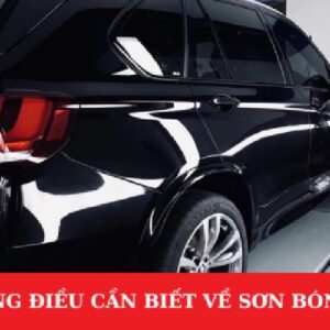 Những Điều Cần Biết Về Sơn Bóng 2K