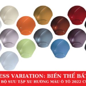Endless Variation: Biến Thể Bất Tận – Chủ Đề Bộ Sưu Tập Xu Hướng Màu Ô Tô 2022 Của BASF