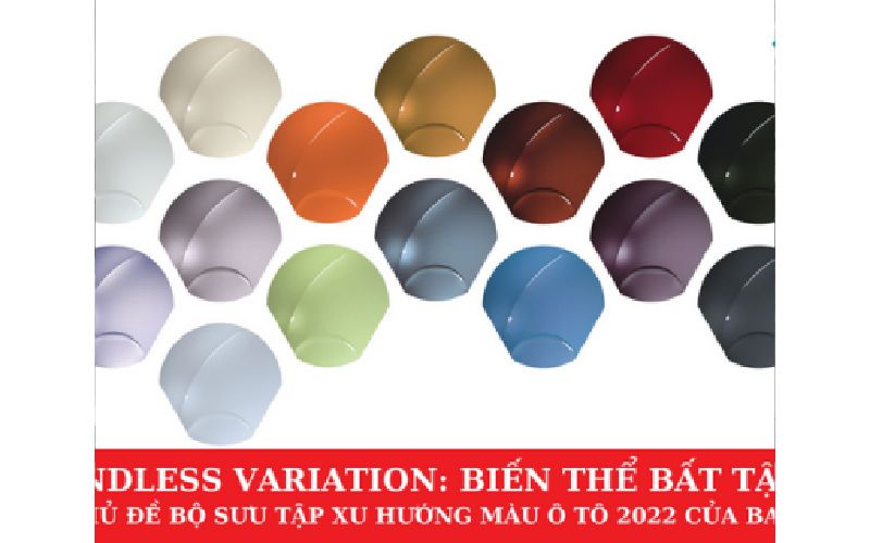 Tin tức Endless Variation: Biến Thể Bất Tận – Chủ Đề Bộ Sưu Tập Xu Hướng Màu Ô Tô 2022 Của BASF