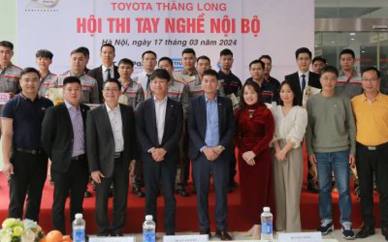 Tin tức MT Paint Hân Hạnh Đồng Hành Tổ Chức Hội Thi Tay Nghề Nội Bộ TOYOTA Thăng Long