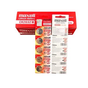 Pin Maxell CR2032 Lithium 3V, 5 viên/vỉ