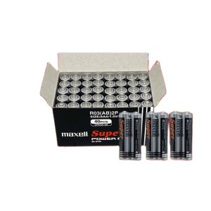 Pin Carbon Maxell R03 AB AAA