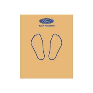 Giấy lót chân KT: 39.5*54.5 giấy Kraft170gsm Việt Trì, in 1 màu, 1 mặt