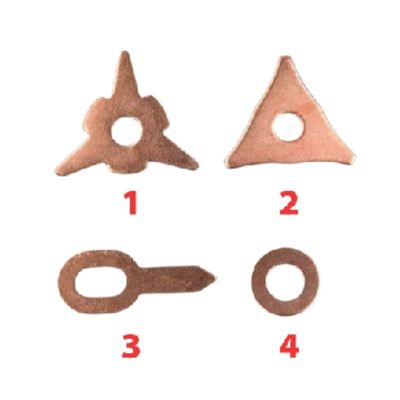 Đầu giật đồng thân vỏ (hình chìa khóa) số 3 Đầu giật đồng thân vỏ (hình chìa khóa) số 3