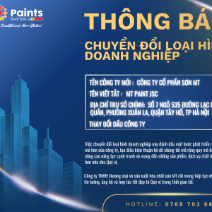 THÔNG BÁO VỀ VIỆC CHUYỂN ĐỔI LOẠI HÌNH DOANH NGHIỆP