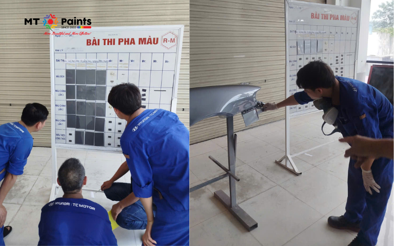 Khóa Đào Tạo Kỹ Năng Pha Màu Sơn Ô Tô LV3 Khóa Đào Tạo Kỹ Năng Pha Màu Sơn Ô Tô LV3