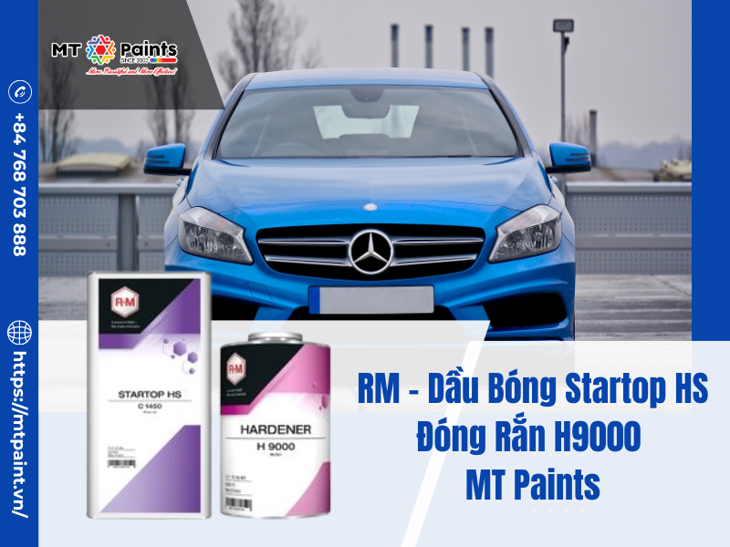 RM – Dầu Bóng Startop HS + Đóng Rắn H9000 - MT Paints