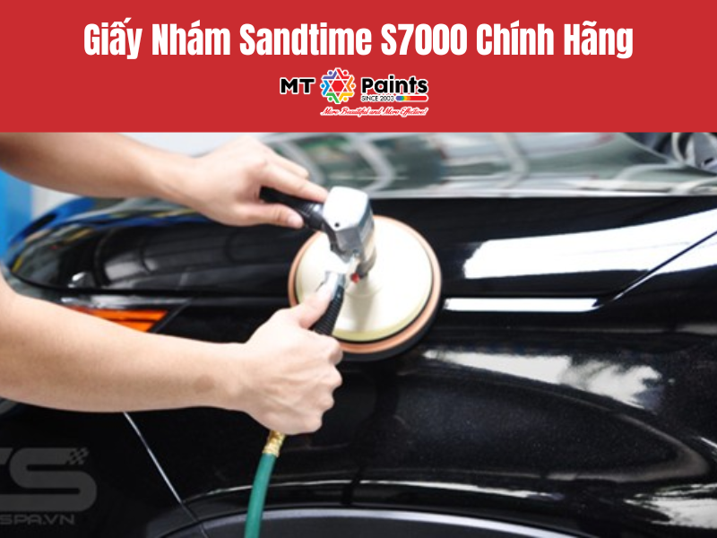 Giấy Nhám Sandtime S7000 Chính Hãng - Công Nghệ Hạt Mài Định Hình Đột Phá