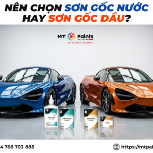 Nên Chọn Sơn Gốc Nước Hay Sơn Gốc Dầu?
