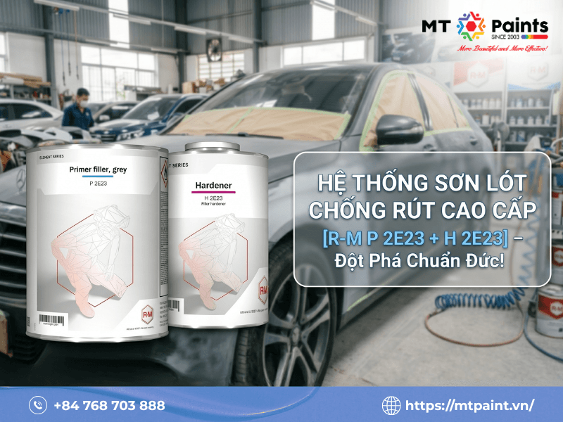 MT Paints Trình Làng Hệ Thống Sơn Lót Cao Cấp: Chuẩn Mực Mới Trong Ngành Sơn Ô Tô