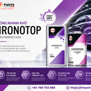 Dầu Bóng Nhanh Khô RM Chronotop – Giải Pháp Tối Ưu Cho Xưởng Sơn