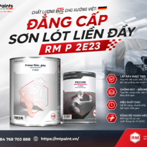 Chất Lượng Đức Cho Xưởng Việt: Đẳng Cấp Sơn Lót Liền Đầy RM P 2E23