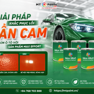 Giải Pháp Khắc Phục Lỗi Sần Cam Khi Sơn Ô Tô Với Sản Phẩm Max Effort