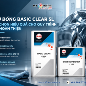 Dầu Bóng Basic Clear 5L – Lựa Chọn Hiệu Quả Cho Quy Trình Sơn Hoàn Thiện