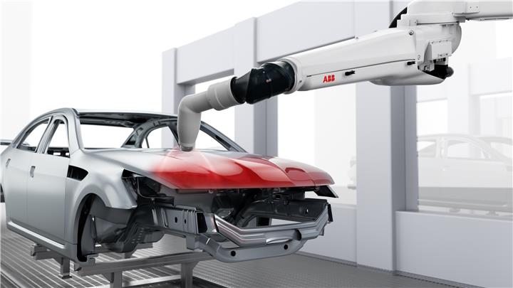 Tương Lai Của Ngành Sơn Ô Tô: BASF Coatings Đưa Công Nghệ Robot Vào Xưởng Đồng Sơn Robot phun sơn tự động tại xưởng đồng sơn