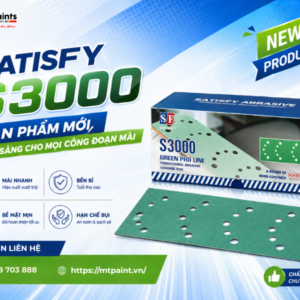 Satisfy S3000 – Sản Phẩm Mới, Sẵn Sàng Cho Mọi Công Đoạn Mài
