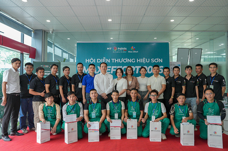 Dấu Ấn Đậm Nét Tại Hội Diễn Thương Hiệu Sơn Max Effort Lần Đầu Tiên Tại Miền Bắc Hội diễn thương hiệu sơn Max Effort